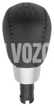 Gear shift lever knob Volvo 31259340 // charcoal leather R-DESIGN